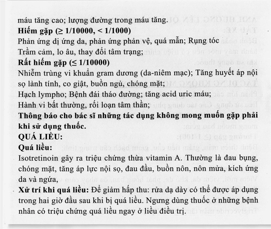 Acnotin 10 điều trị mụn trứng cá nặng (3 vỉ x 10 viên) - 10